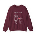 Minimal Pink Heart Crewneck Sweatshirt