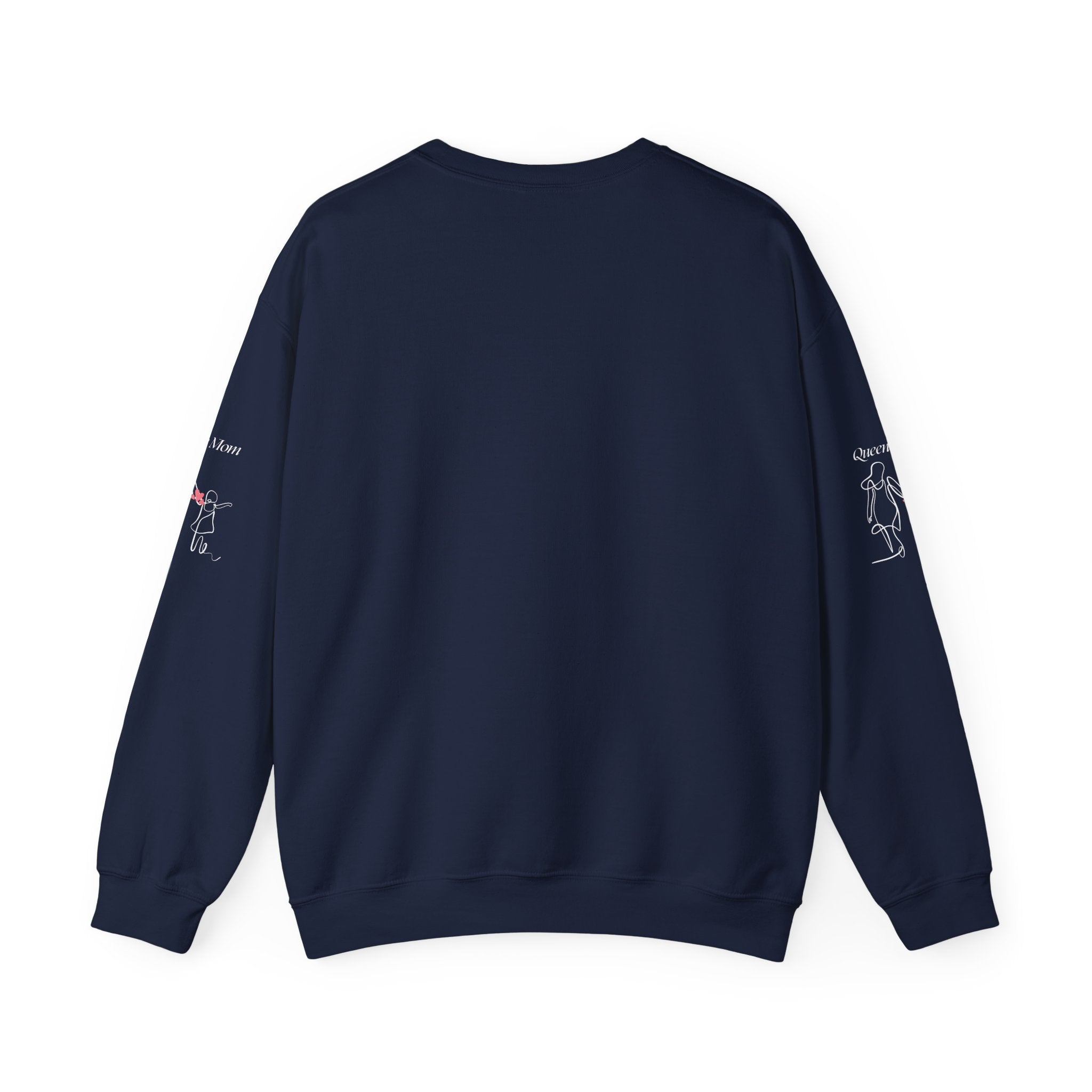 Minimal Pink Heart Crewneck Sweatshirt