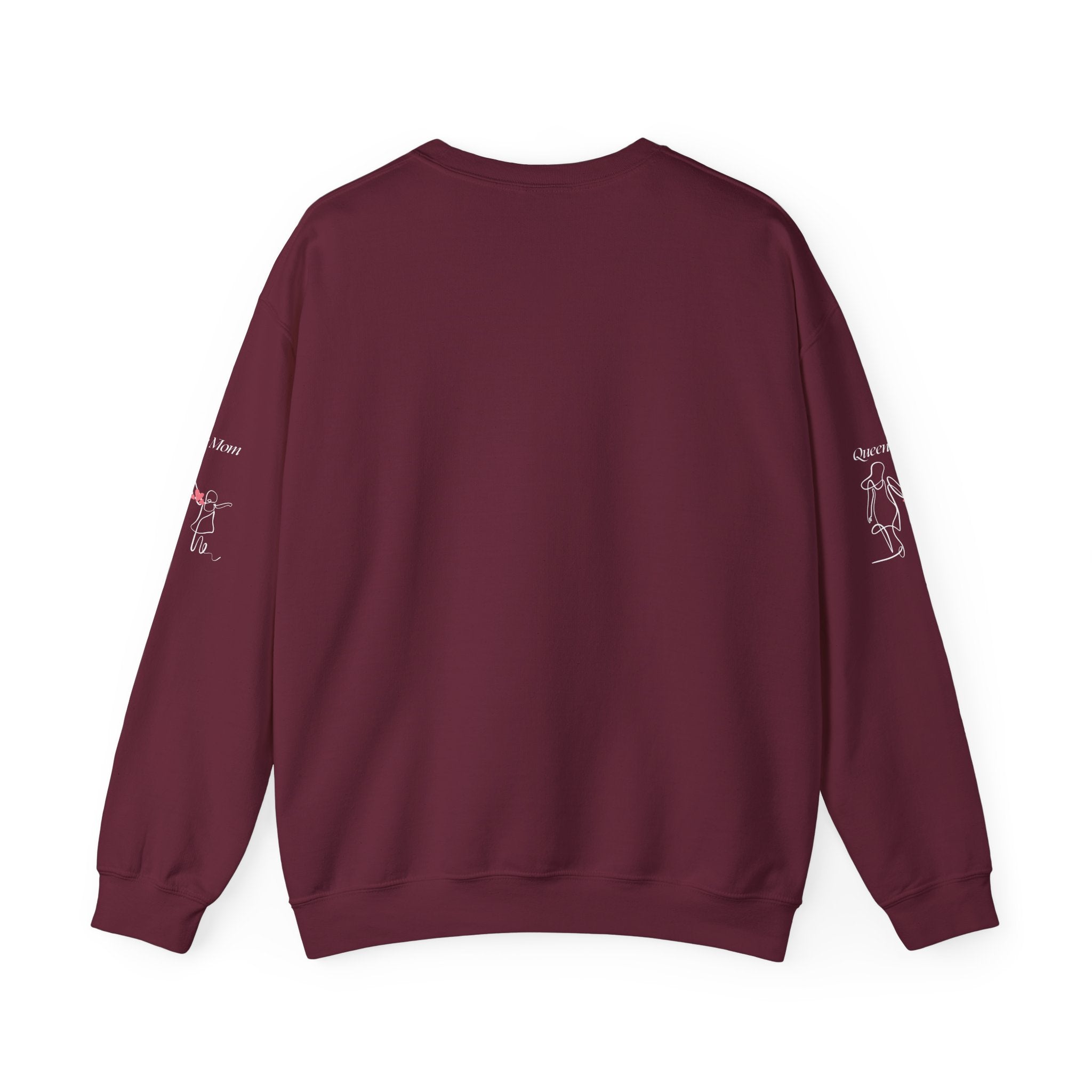 Minimal Pink Heart Crewneck Sweatshirt