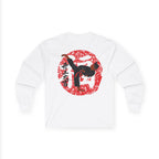 Karate Kick Long Sleeve Tee — Martial Arts Dojo Shirt