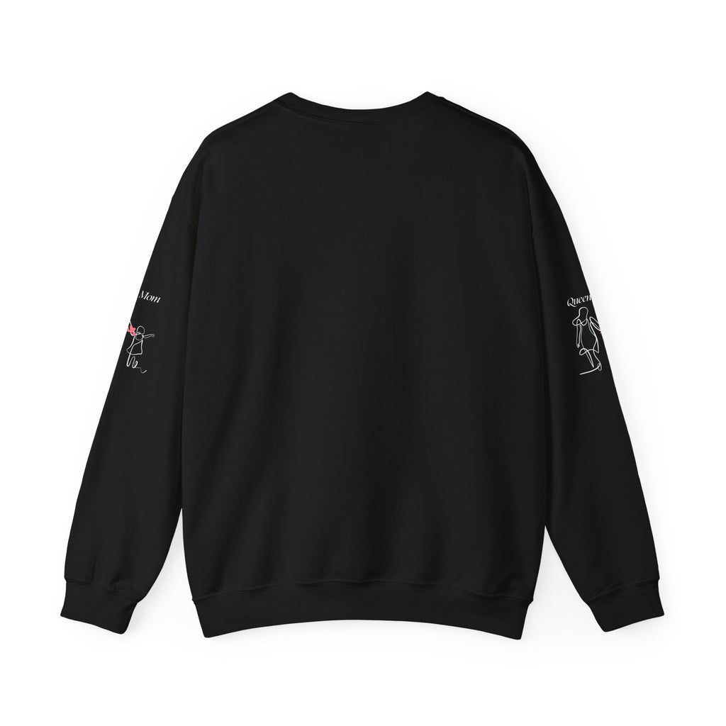 Minimal Pink Heart Crewneck Sweatshirt