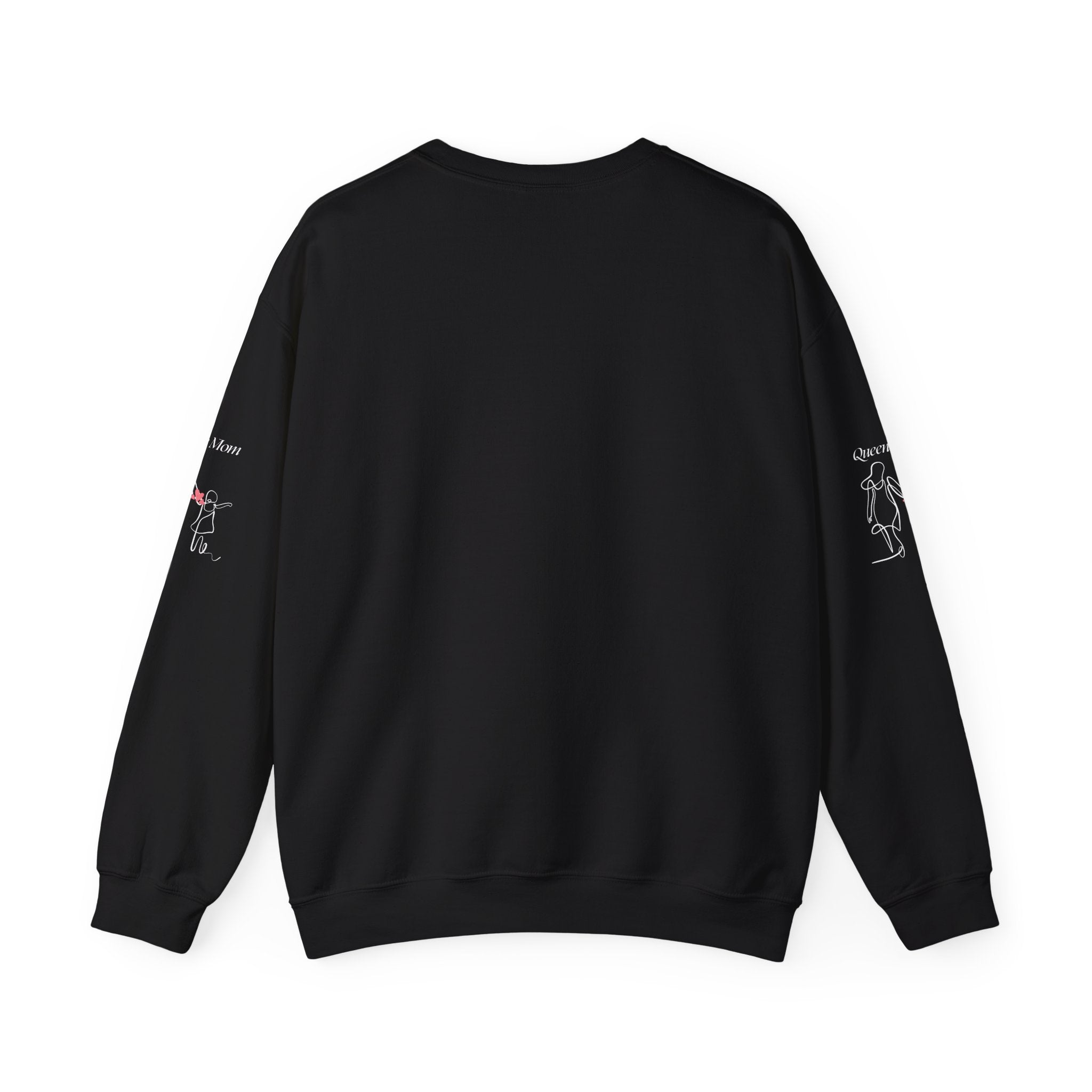 Minimal Pink Heart Crewneck Sweatshirt