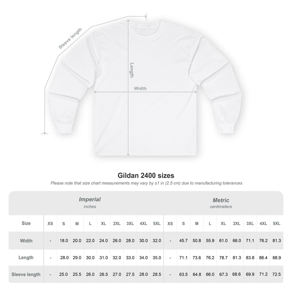 Karate Kick Long Sleeve Tee — Martial Arts Dojo Shirt