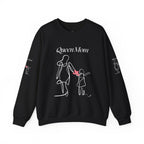Minimal Pink Heart Crewneck Sweatshirt